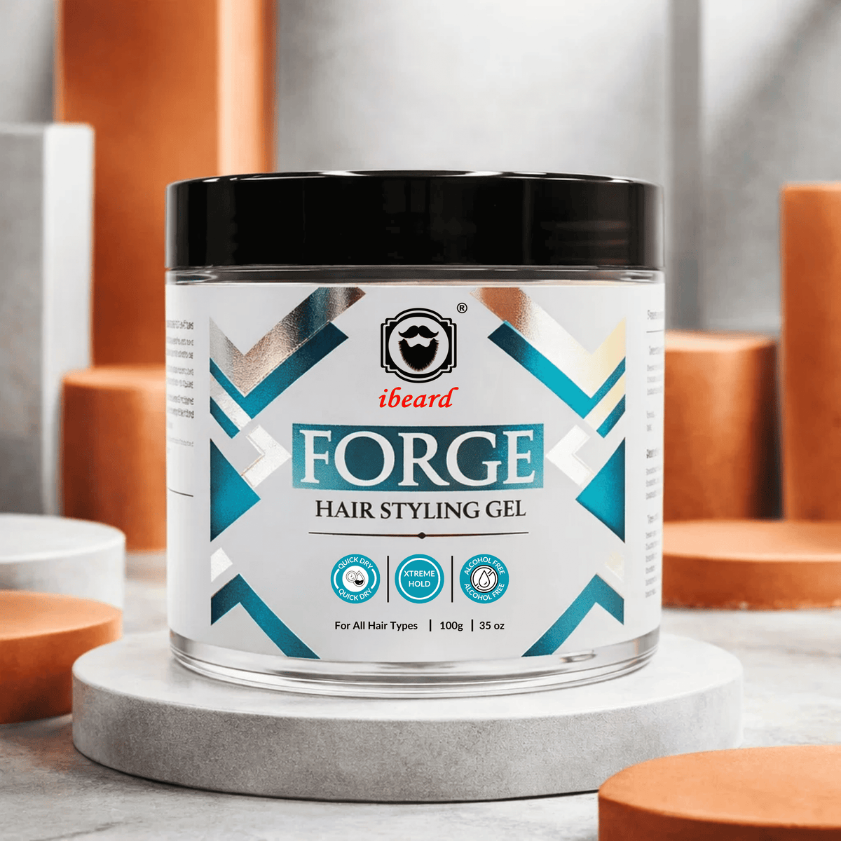 ibeard FORGE Hair Styling Gel 100g