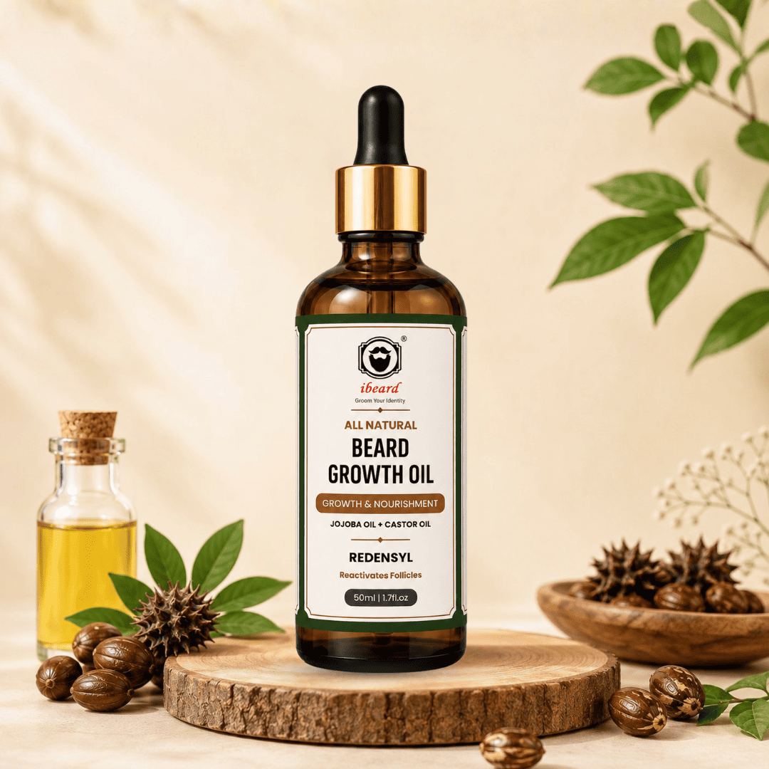 ibeard Natural Beard Growth Oil (50ml)