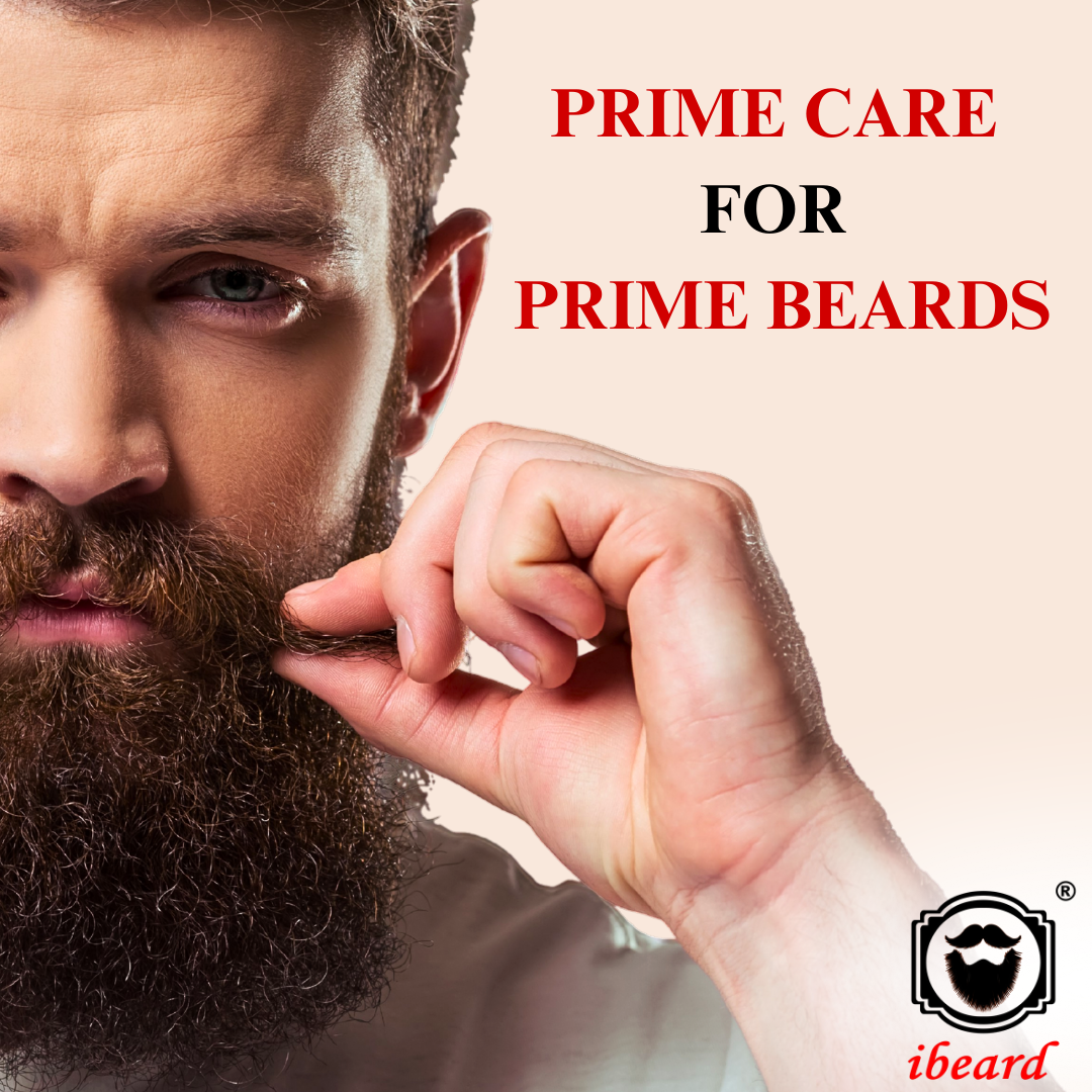 ibeard PRIME Nylon Bristles Beard Brush