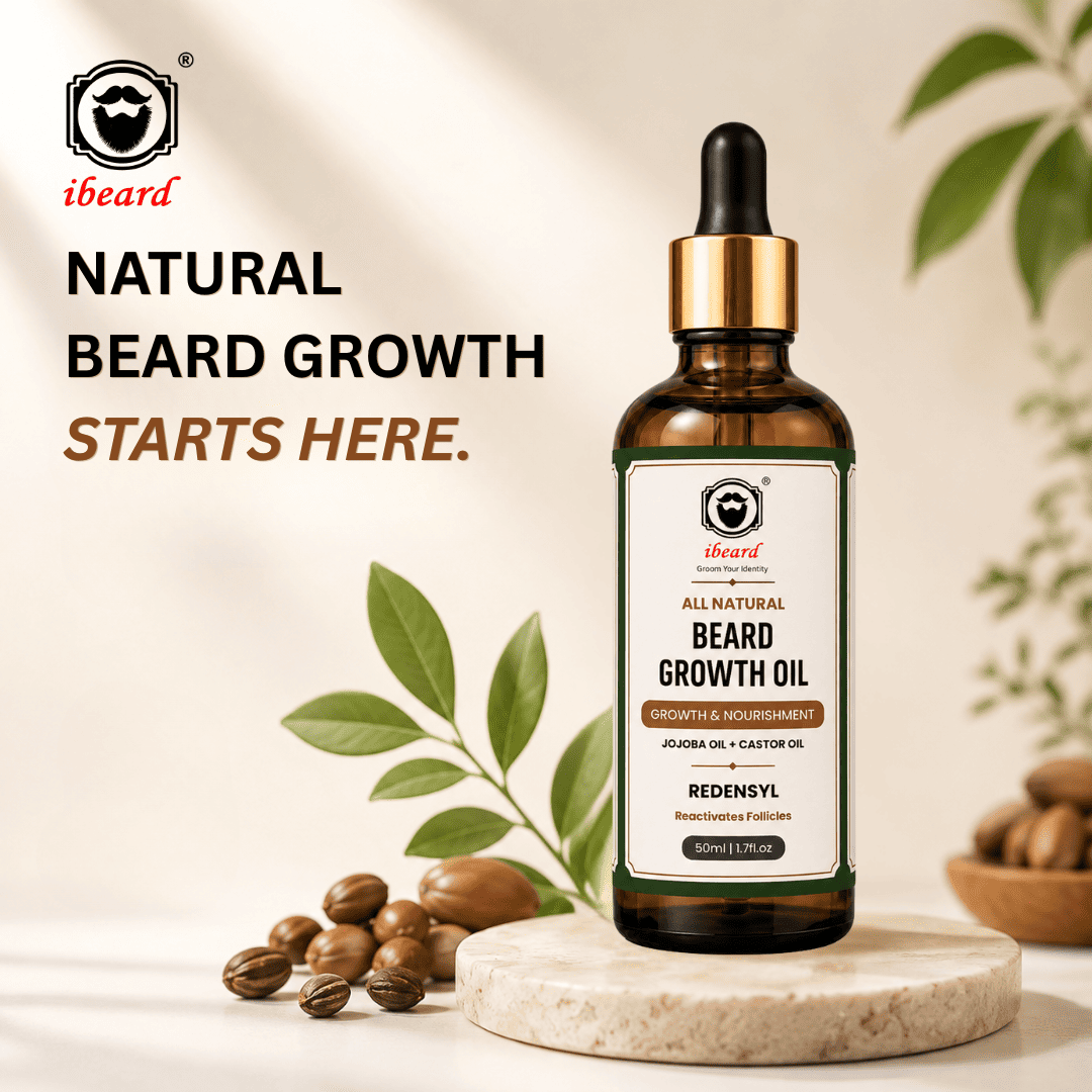 ibeard Natural Beard Growth Oil (50ml)