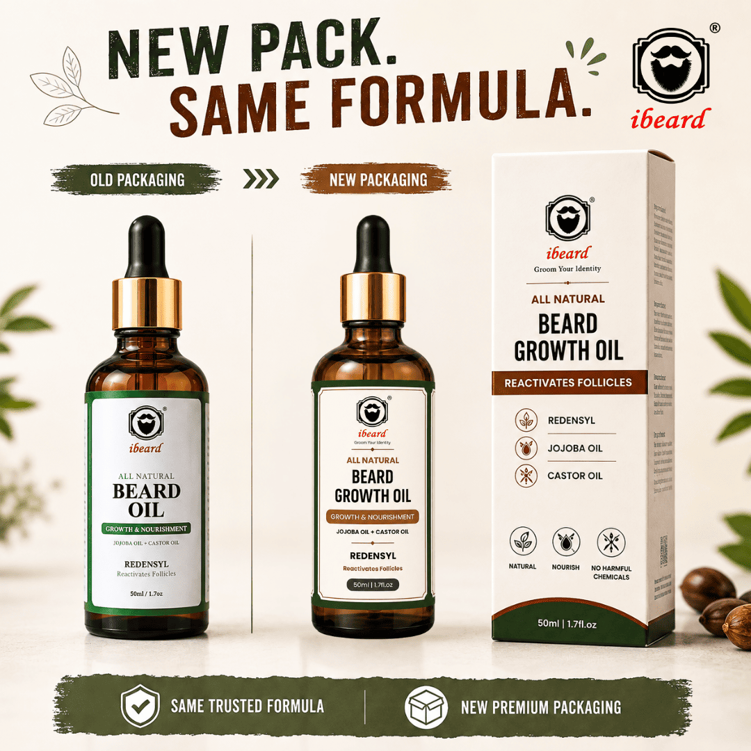 ibeard Natural Beard Growth Oil (50ml)