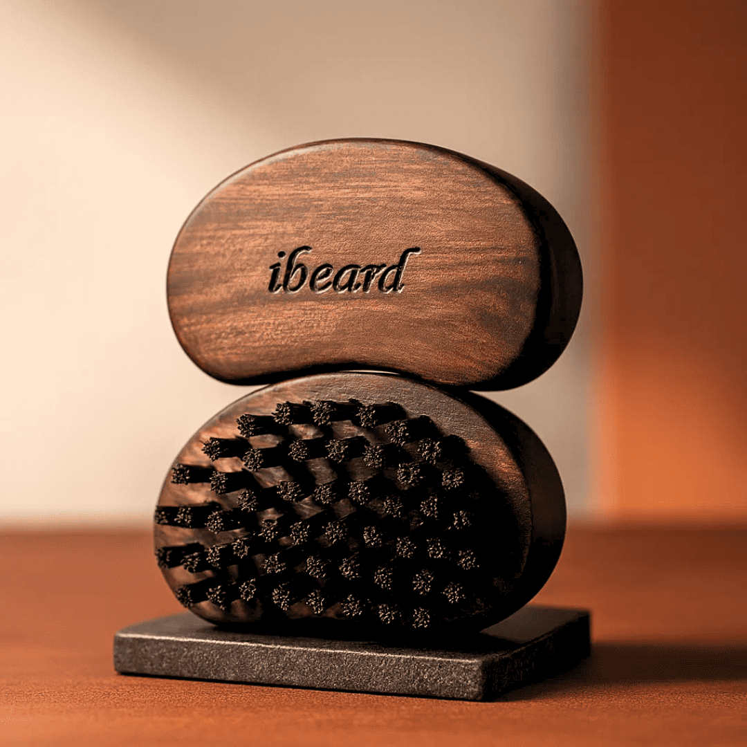 ibeard Voyager Nylon Bristles Beard Brush